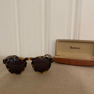 Illesteva Leonard Sunglasses in tortoise. Worn twice.